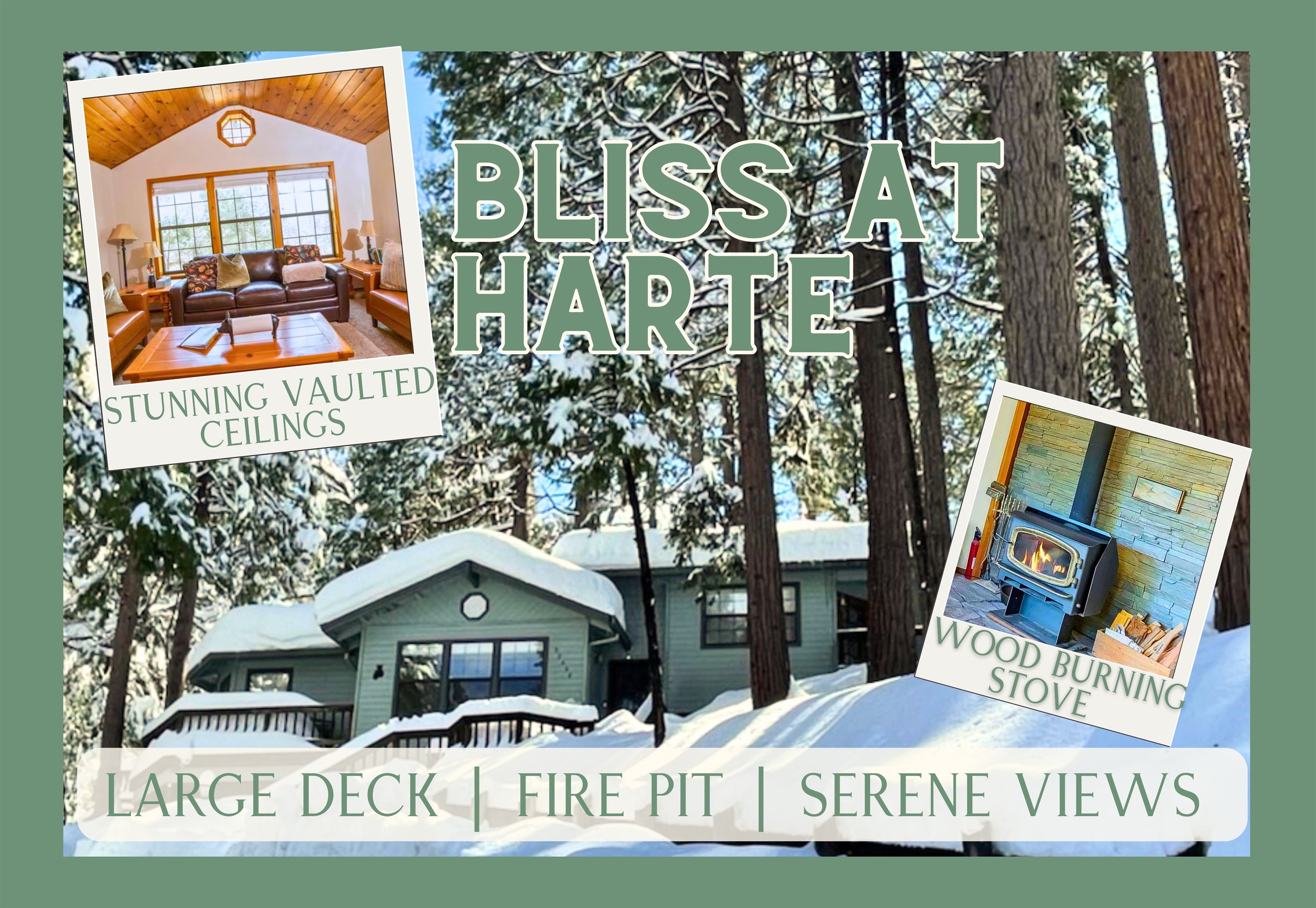 Bliss at Harte Cabin