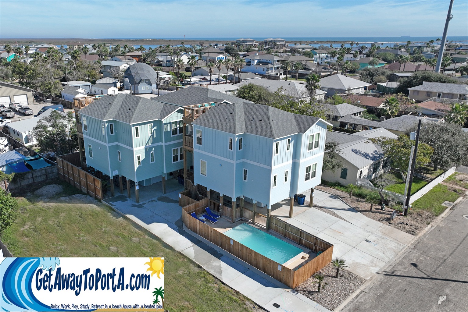 White Avenue Villa B - Port Aransas Beach