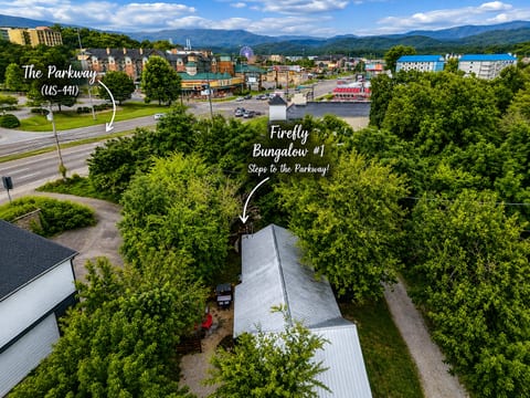 Stylish Bungalow Steps from the Pigeon Forge Parkway