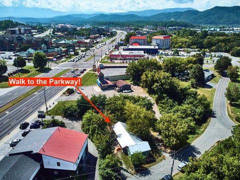 Stylish Bungalow Steps from the Pigeon Forge Parkway