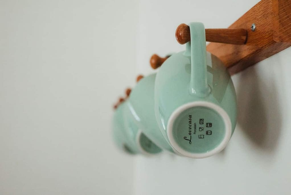 Wake up and start your day with a cup of freshly brewed coffee or tea.