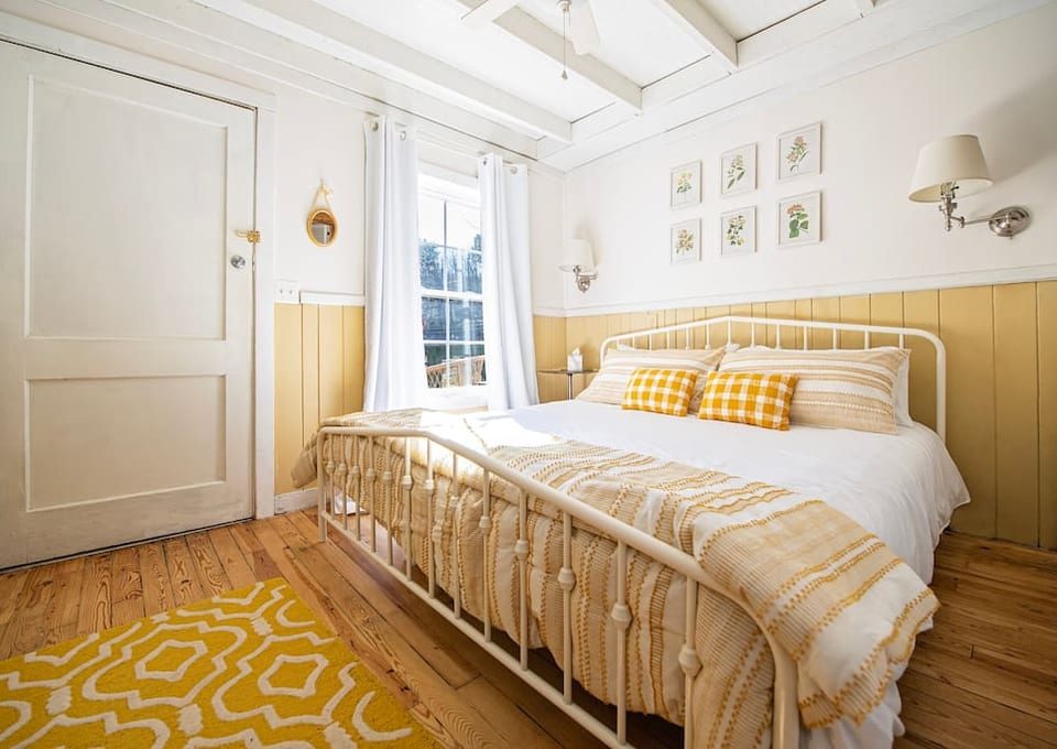 Bedroom. Opens to deck.