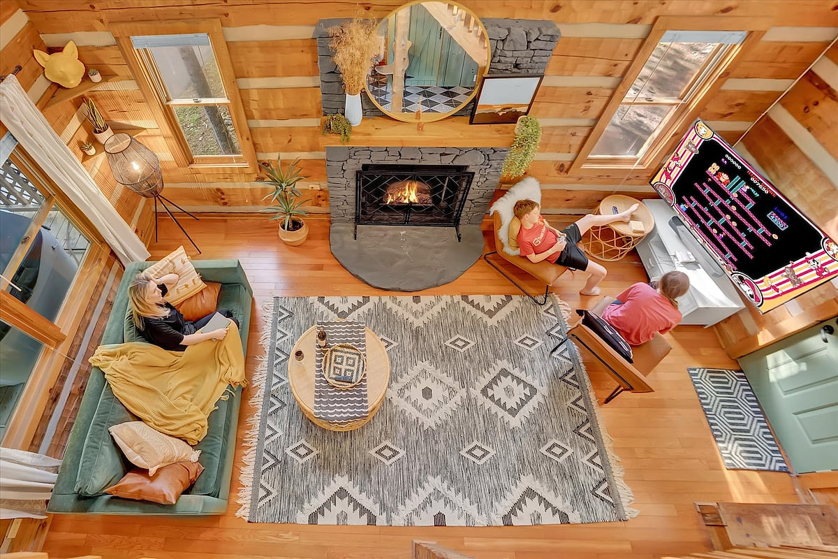 Boho Chic✴HOT TUB✴ Designer Cabin☀︎FOX BLUFF CREEK image 89