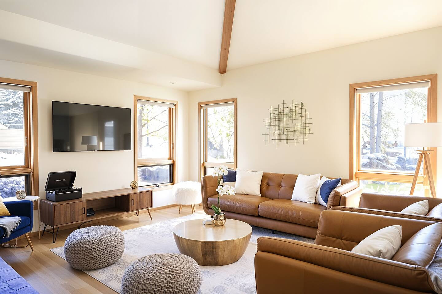 Living Room The Sunriver Cascade House