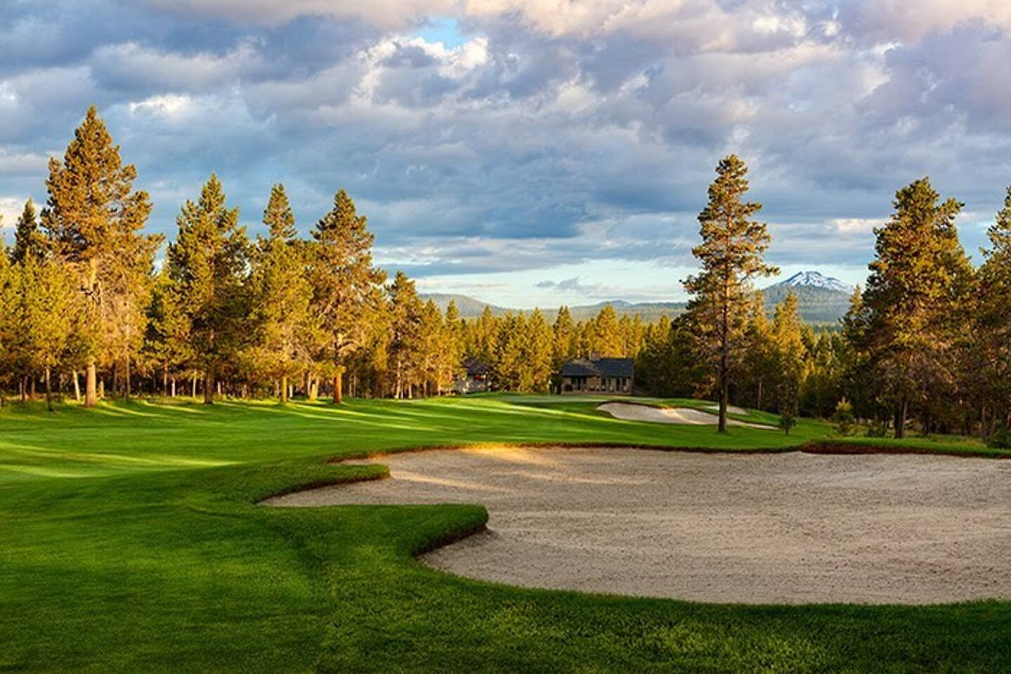 Woodlands Golf course just across the street from the house.
