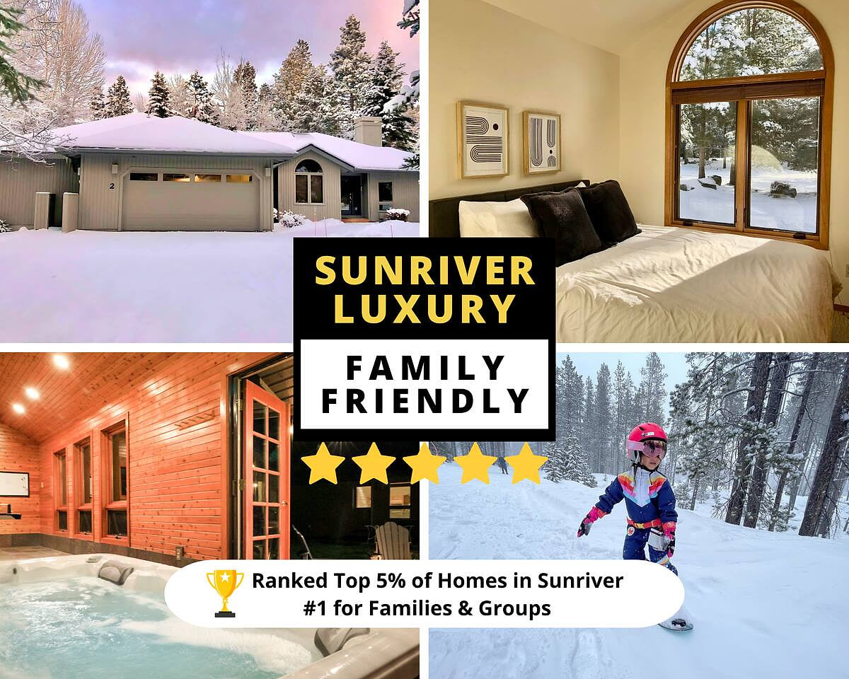 Experience the magical Winters at the Sunriver Cascade House