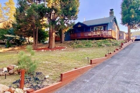 Front of chalet