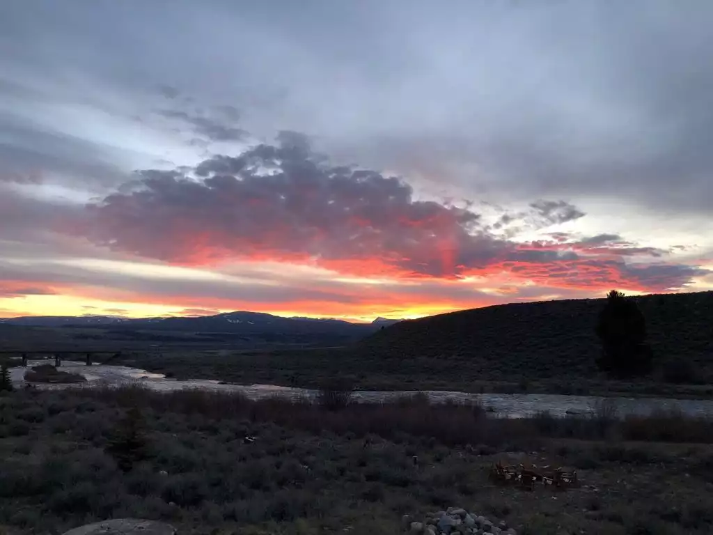 More fabulous sunsets from the deck.