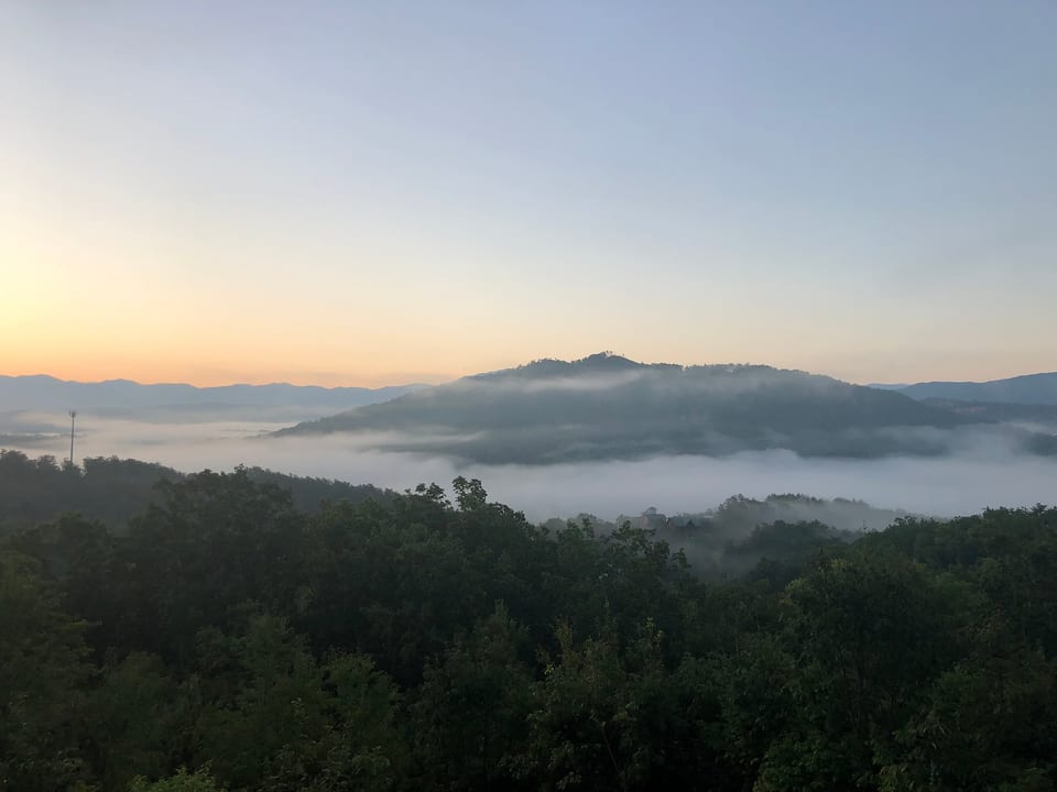 SUMMER SUNRISE VIEW
