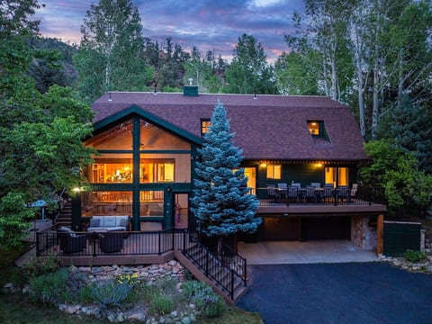Multiple outdoor spaces give your group room to gather, dine outside, soak in the views, and enjoy the mountain setting between daily adventures.