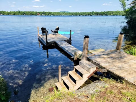 Private Maine Lake House | 4-Season Waterfront!