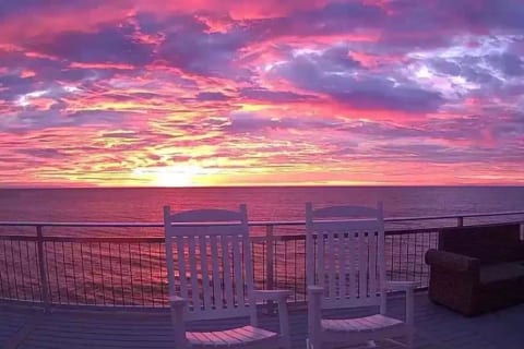 Sunsets on the bay from the massive deck are why this property is called "Bay Bliss". Nothing more really needs to be said.