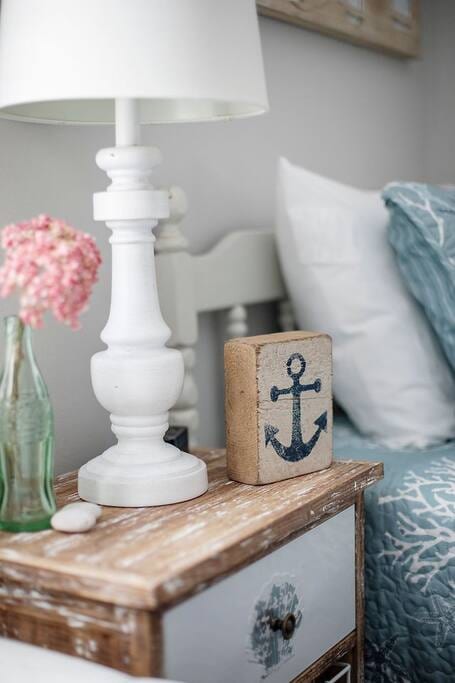 Cape Cod Coastal Cottage Charm meets modern conveniences. Indulge yourself!