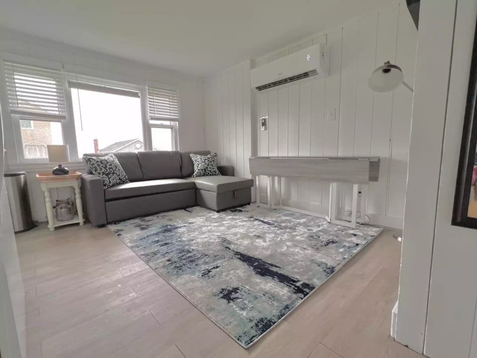 New flooring, couch and fresh paint was completed in March 2023