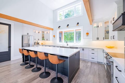 Chef's Kitchen with 10 Ft. Island 