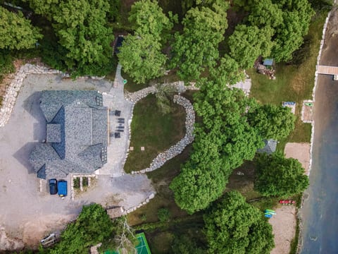 Drone View onto Buckhorn Lake