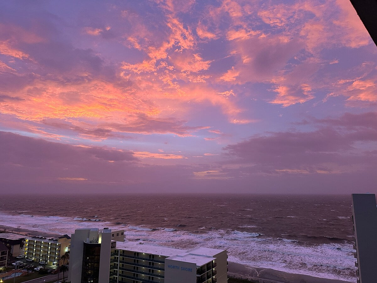 Wake up to sunrise views from the master bedroom