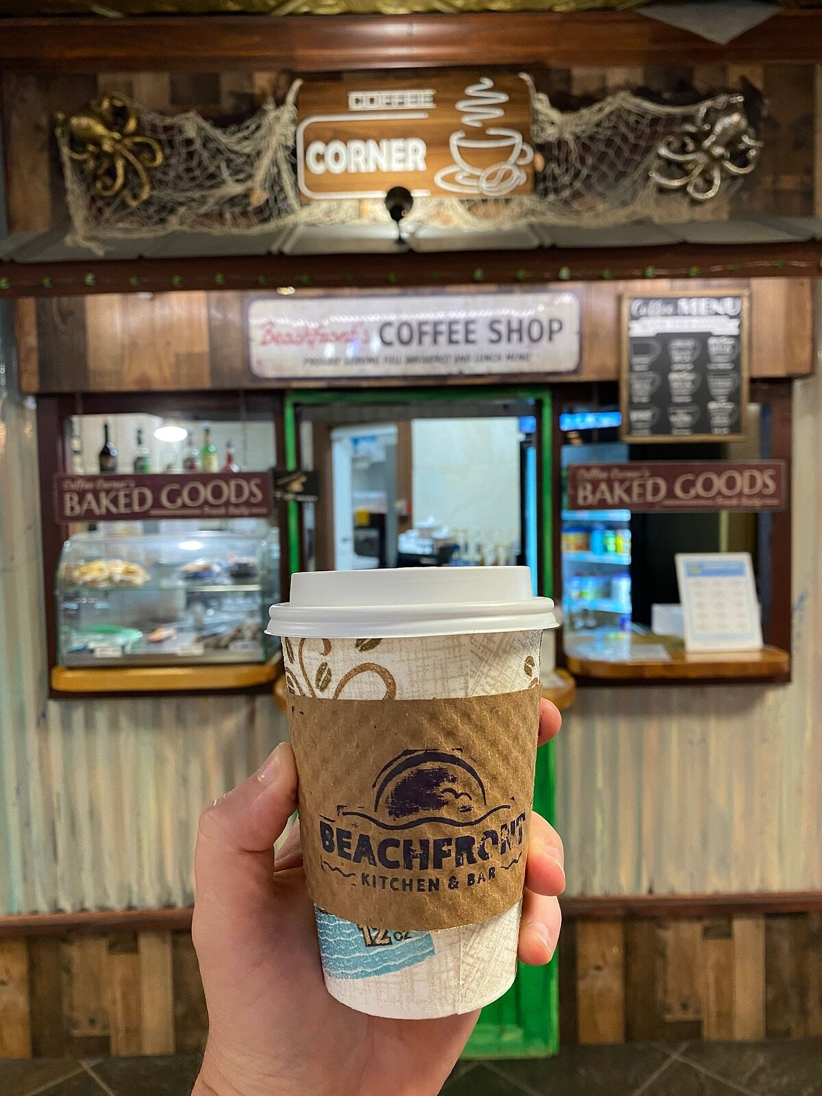 Coffee Corner opens daily at 7am, come grab your morning fix! 