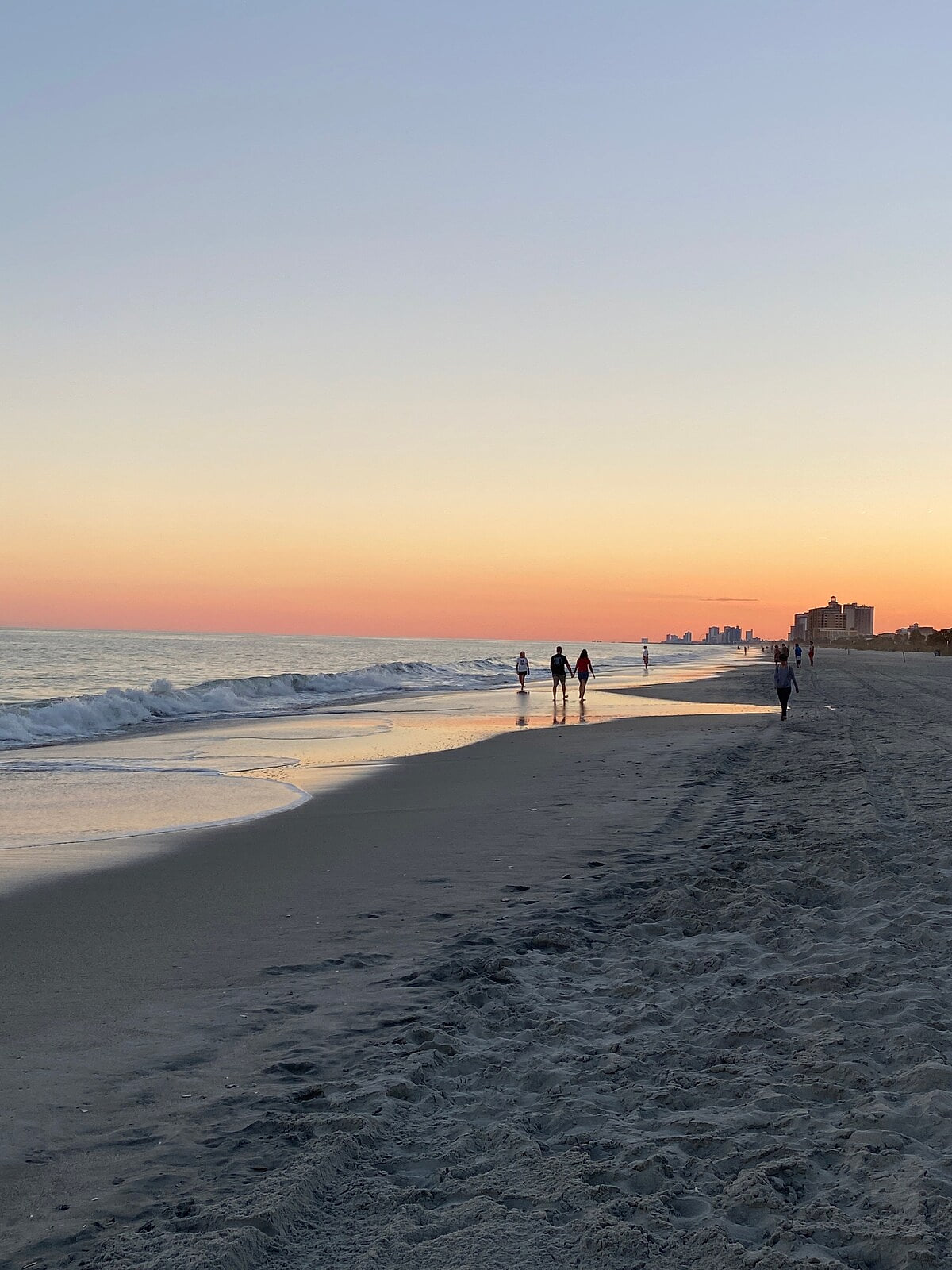 Enjoy long walks on the beach