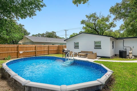 Sunlit Pool Haven