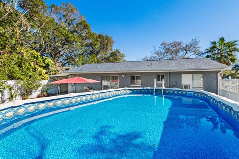 Have a fun and great time during your stay while swimming in this stunning heated pool with family and friends! If you are interested in this property, send us a message!