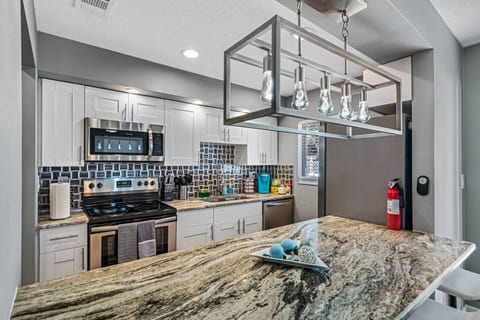 Prepare and make great meals in our wonderful spacious and fully equipped kitchen. If you love cooking, this property is great for you! Book it now!