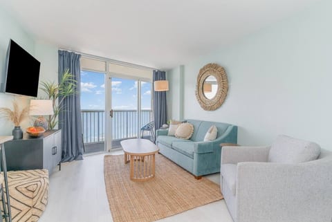 Spacious Living room overlooking the Majestic Atlantic Ocean.