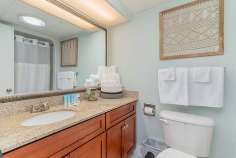 A sparkling clean  Bathroom.