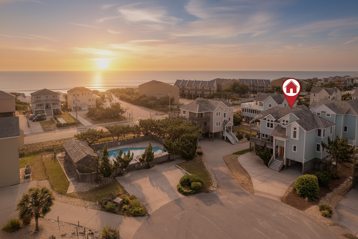 This Gorgeous Coastal Ocean Facing Home Sits Just 137 Steps from the Beach and amazing sun rises