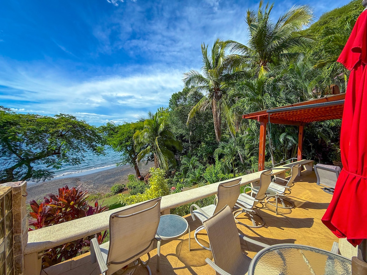 Sip your morning coffee with breathtaking oceanfront views.