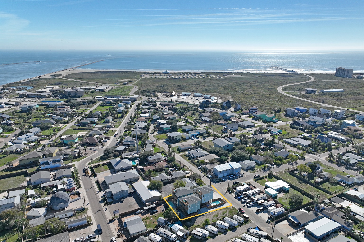 White Avenue Villa A & C - Port Aransas Beach