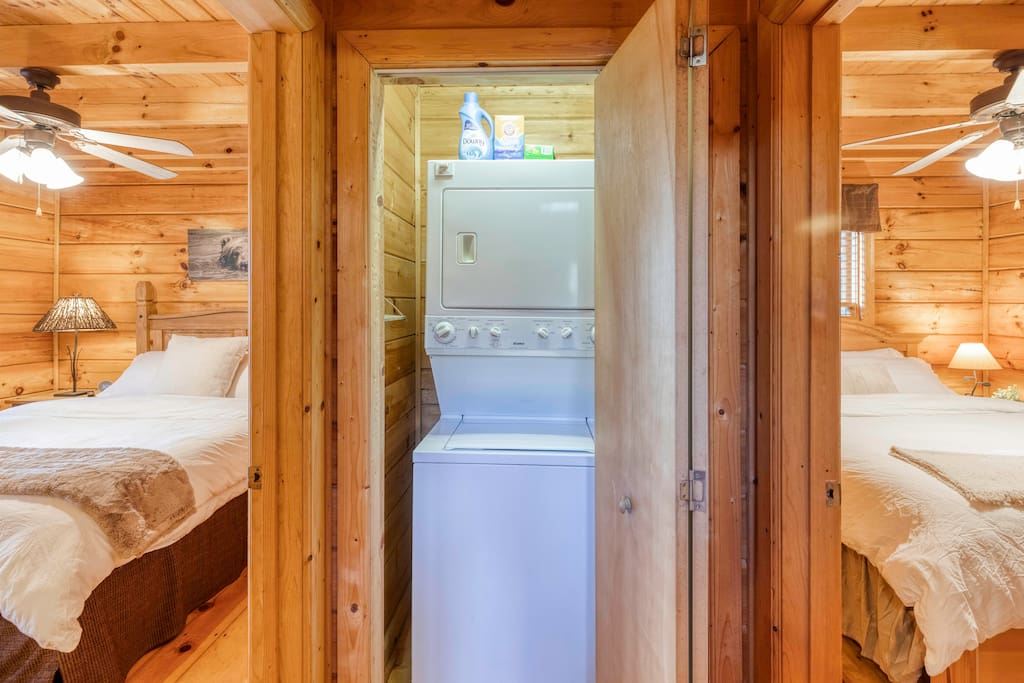 Lake View! Cozy Cabin w/ Hot Tub & Wood Fireplace!