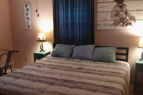 King bed.