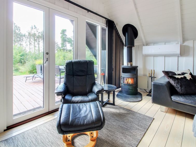 Living Room - Awenasa - 4.1km from the sea in Western Jutland - Norre Nebel