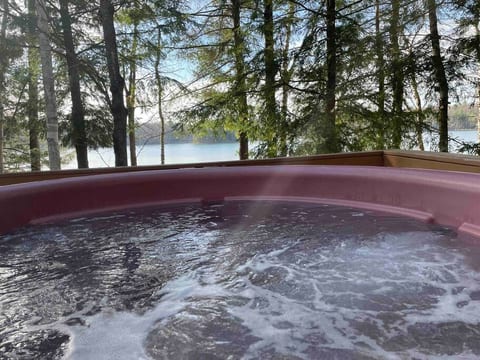 Sunset Beach Lakefront Chalet-Hot Tub Kayaks WiFi