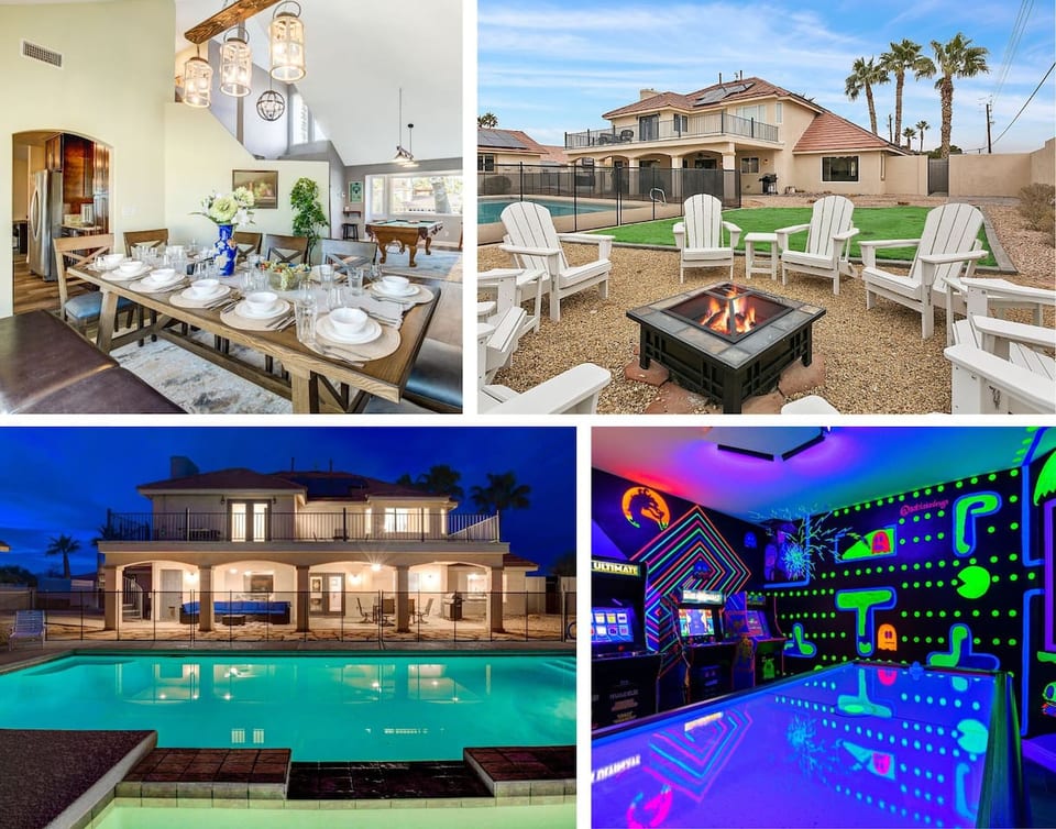 Luxurious Estate with everything your group needs while in Las Vegas.  
