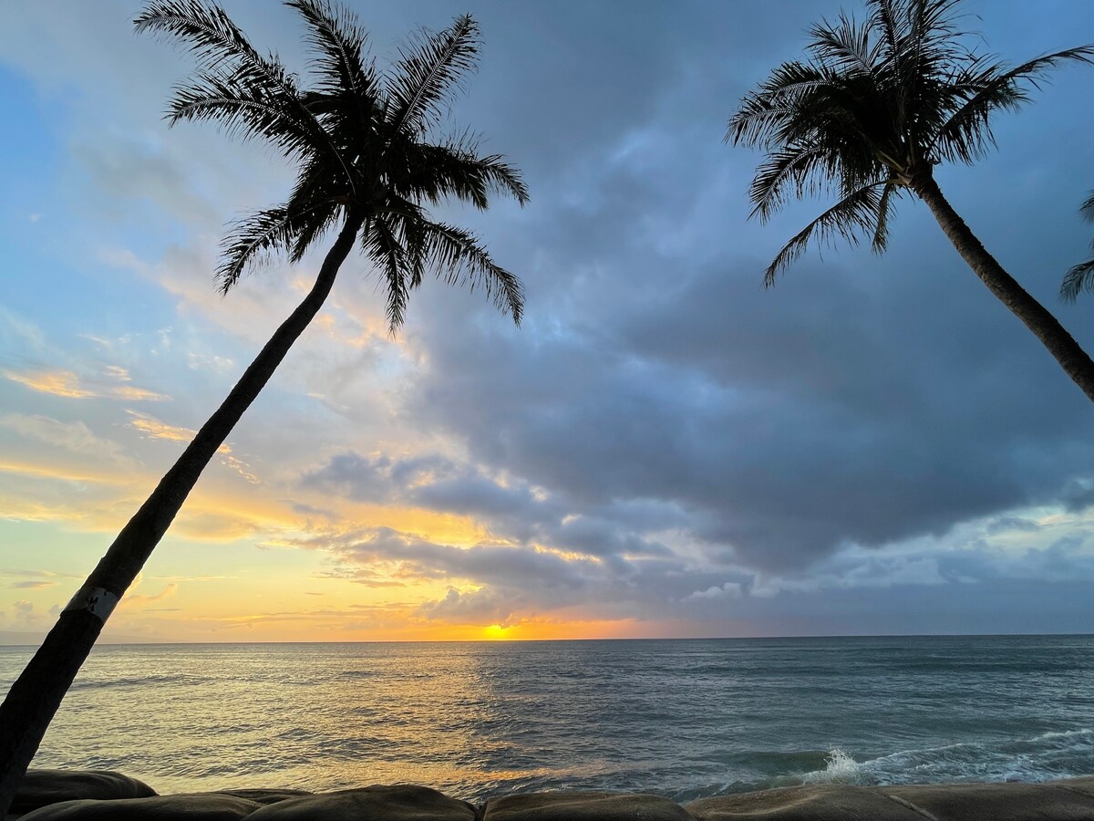 Ocean Views- Beachfront- Steps to a Sandy Beach! - Lahaina