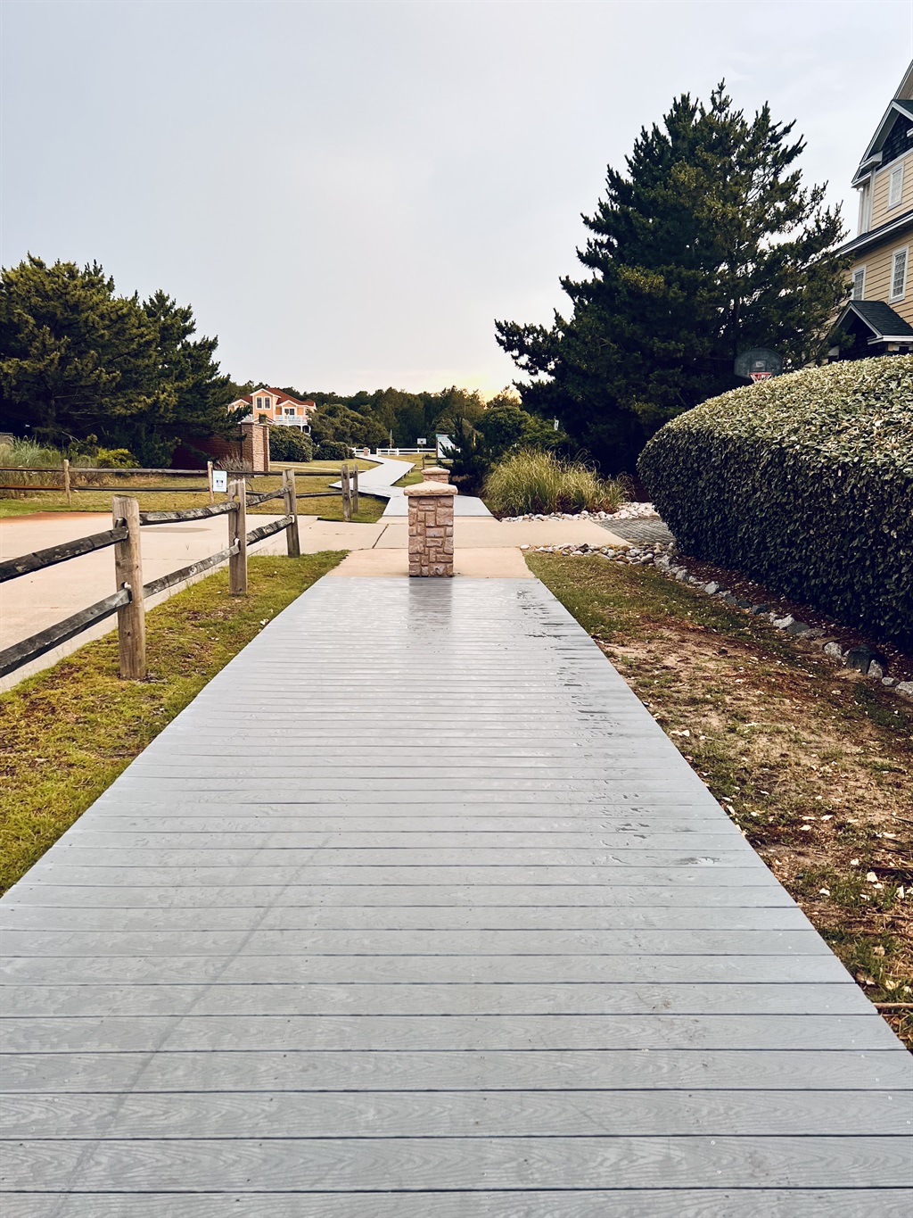 Sidewalks.