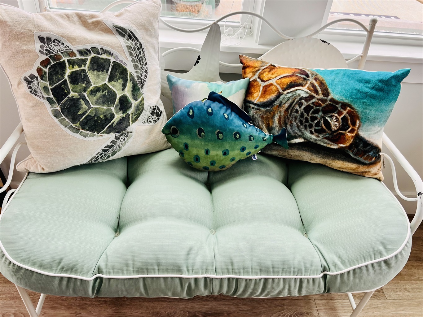 Comfy seating in front entryway