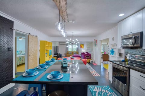 Open living space - Kitchen and Living Room