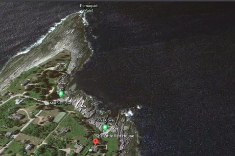 Google Earth view of Property