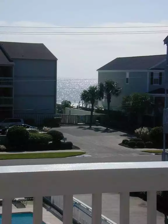 Ocean View from BOTH back Balconies - - La Vita Bella, Baby! (Life is Beautiful) - Surfside Beach