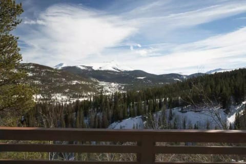 Sunny winter morning from the deck!!