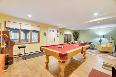 Game Room Central. As soon as you enter the Lodge, you know it will be a fun time!