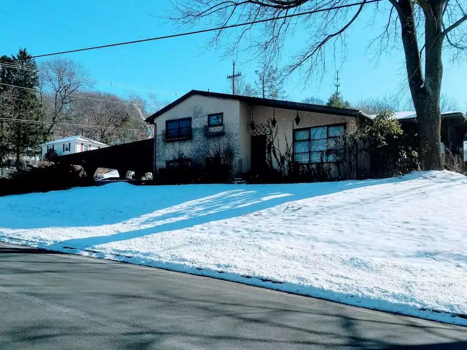 Suburban setting close to City