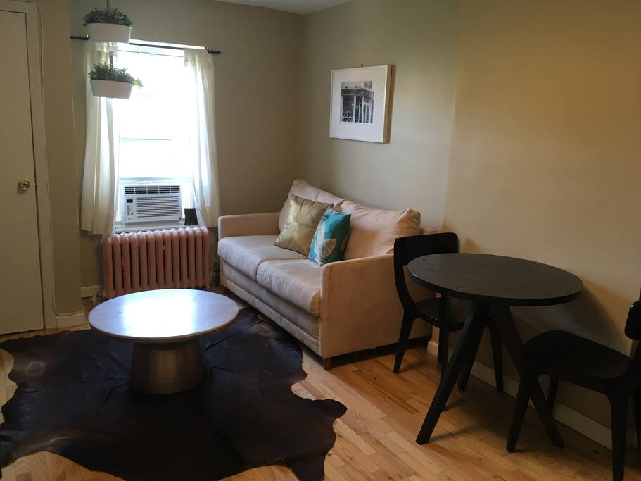 Living Room - 2 BR Brownstone Retreat, 3rd Fl. - Brooklyn