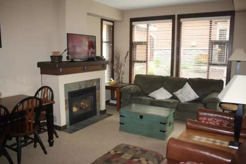Slope side 2 bedroom condo at Stone's Throw #35.