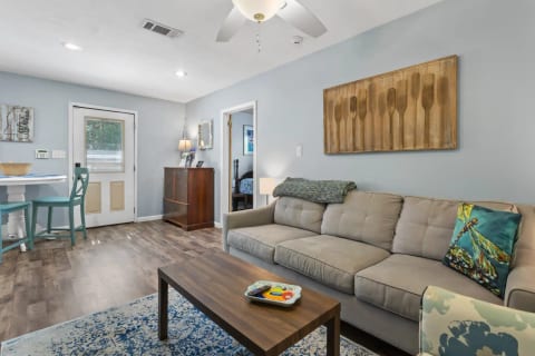 Living rooom, entry and dining area