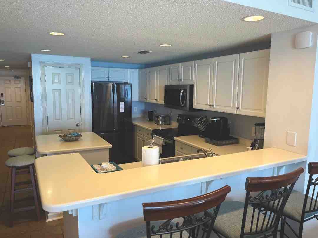 Spacious kitchen