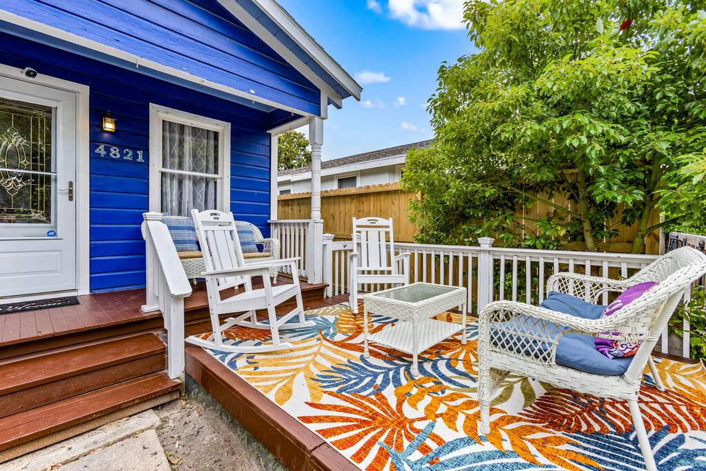 Enjoy a nice cup of coffee on the front porch or just sit and take in the beautiful weather!